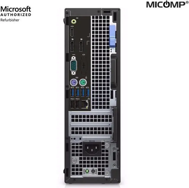 Alt view image 3 of 4 - Dell OptiPlex 7040 Small Form Business PC Desktop Computer, Gen 6 Core i5-6500, 16GB DDR4 RAM, 128GB SSD, Windows 10 Pro, HDMI, Dual Displayport, WiFi