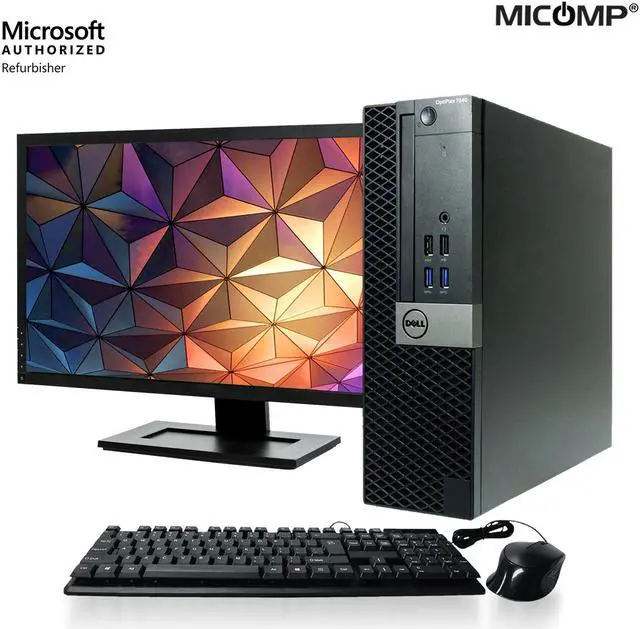 Refurbished: Dell OptiPlex 7040 Small Business PC, 22