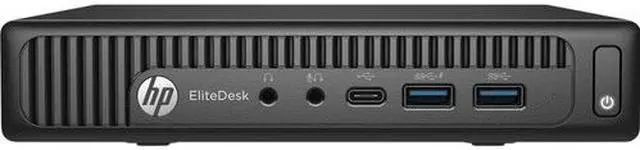 Alt view image 2 of 5 - HP EliteDesk 800 G2 MINI PC - Intel Core i5 6500T 6th Gen 2.50 GHz 8GB 256GB SSD Windows 10 Pro 64-Bit