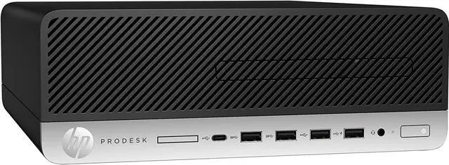 Alt view image 4 of 5 - HP Prodesk 600 G3 SFF Computer Core I5-7500 3.4GHz 16GB DDR4 256GB SSD DVD Windows 10 Home 12 Month Warranty