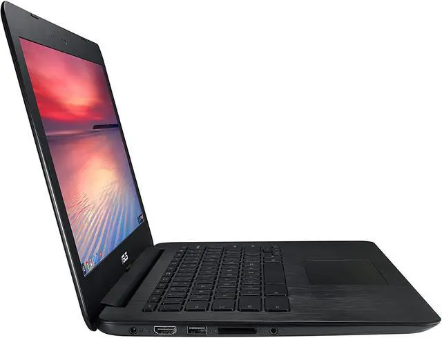 Alt view image 5 of 7 - Lenovo N21 11.6" Chromebook Laptop, Intel N2840 2.16GHz Dual-Core, 16GB Solid State Drive, 4GB RAM, 802.11ac, ChromeOS