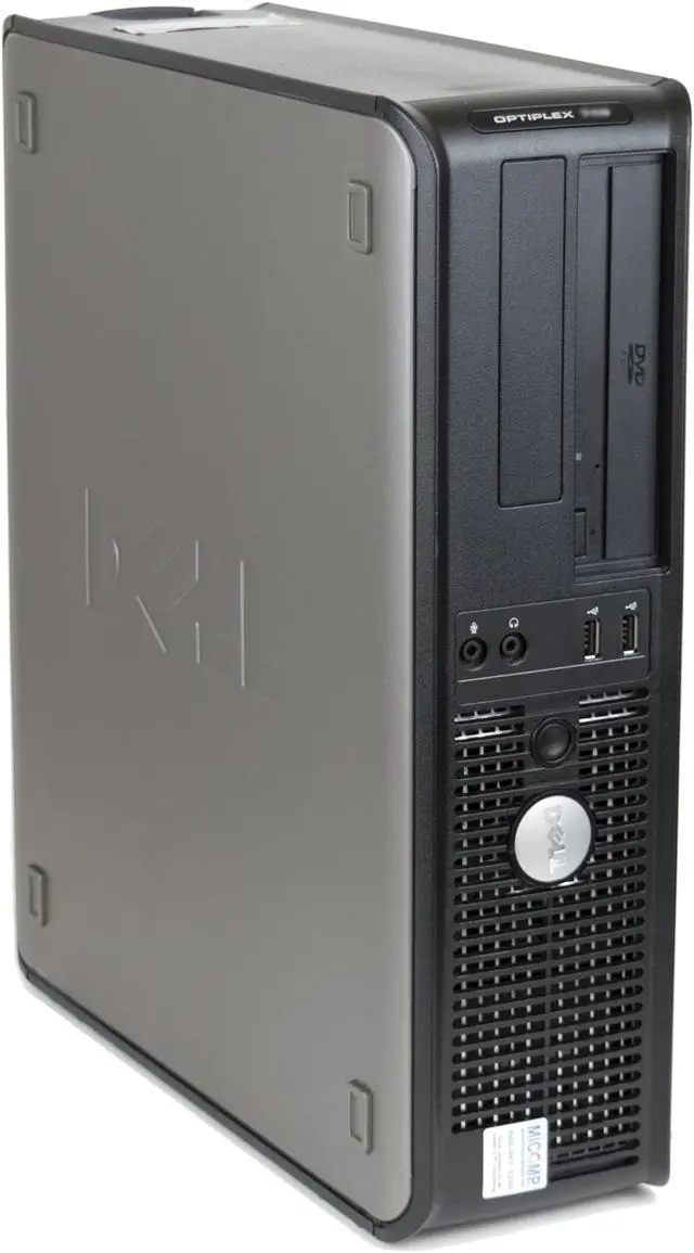 Alt view image 6 of 6 - Dell Optiplex 755 With Windows 7 Home Premium, Intel Dual Core Processor 1.8 Ghz, 2 GB RAM, DVD