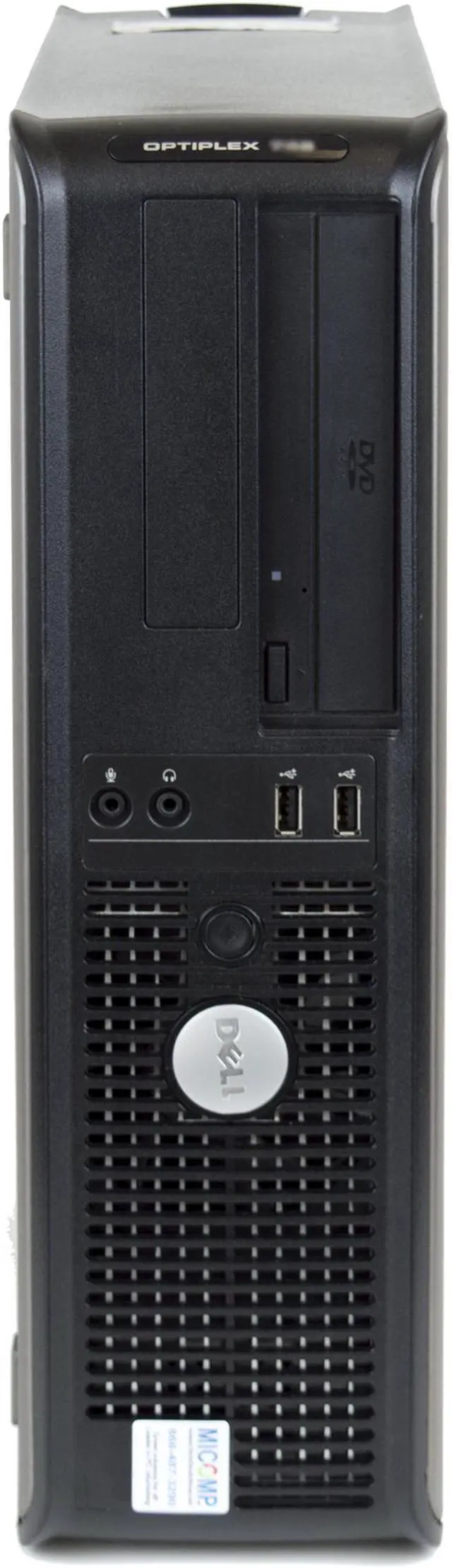 Alt view image 3 of 6 - Dell Optiplex 755 With Windows 7 Home Premium, Intel Dual Core Processor 1.8 Ghz, 2 GB RAM, DVD