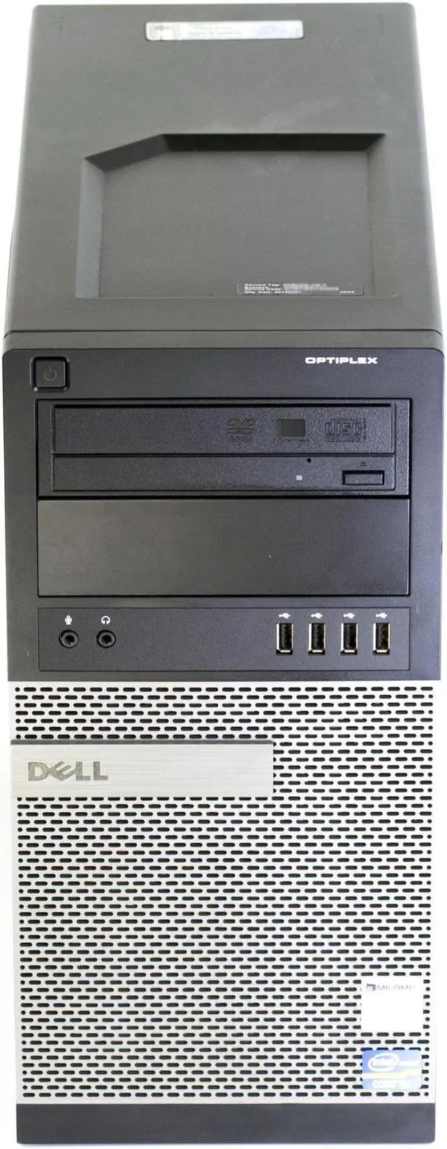 Alt view image 4 of 6 - Dell Optiplex 3010 Tower i5-3470 Quad Core 3.2Ghz 8GB 1TB DVDRW Windows 10 Home 64 Bit + USB WiFi Dongle 1 Year Warranty