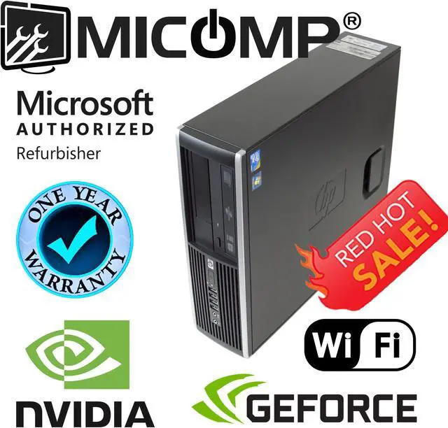Main image of HP Gaming Computer Nvidia GT 1030 Video Core i5 3.2Ghz 8Gb 250Gb Windows 10 HDMI WiFi 1 Year Warranty