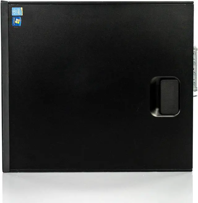 Alt view image 3 of 5 - HP ProDesk 400 G1 SF Dual Core 3.4Ghz 8GB 256GB SSD Windows 10 PRO Desktop Computer PC