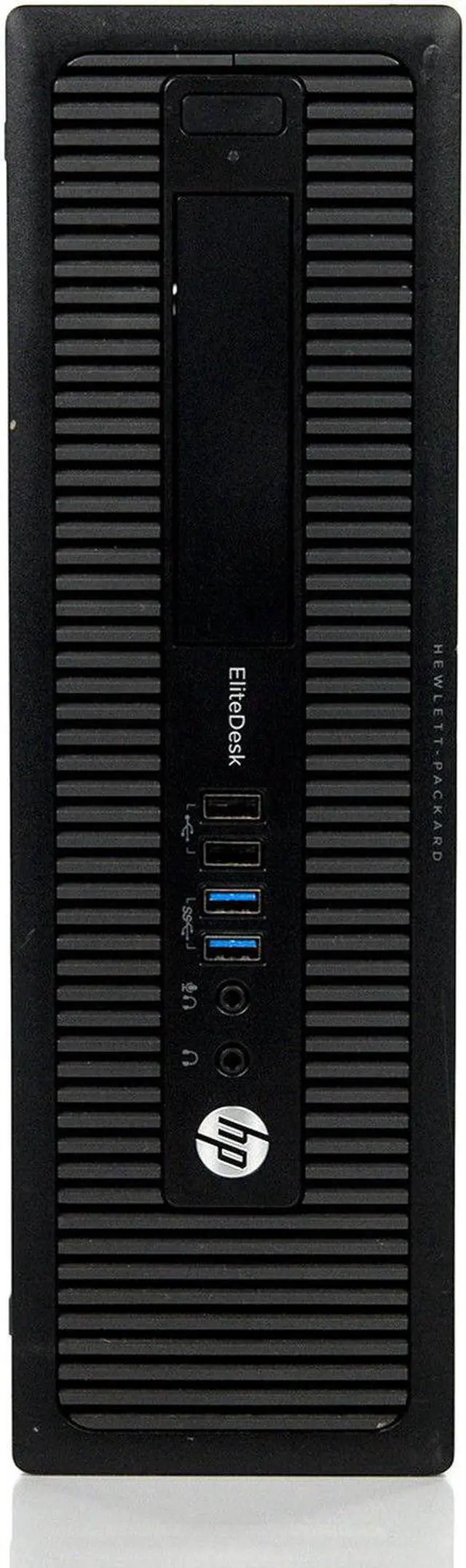Alt view image 2 of 5 - HP ProDesk 400 G1 SF Dual Core 3.4Ghz 8GB 256GB SSD Windows 10 PRO Desktop Computer PC