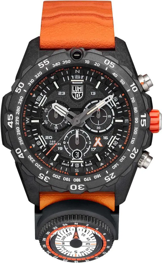 Alt view image 6 of 12 - Luminox Bear Grylls Survival MASTER XB.3749 Carbonox Swiss Quartz Men's Watch
