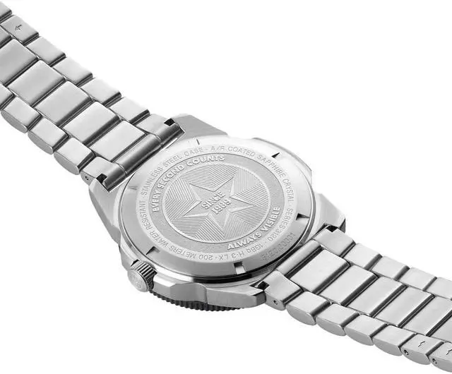 Alt view image 7 of 11 - Luminox Pacific Diver XS.3123 Blue Dial Stainless Steel 200M Quartz Men's Watch