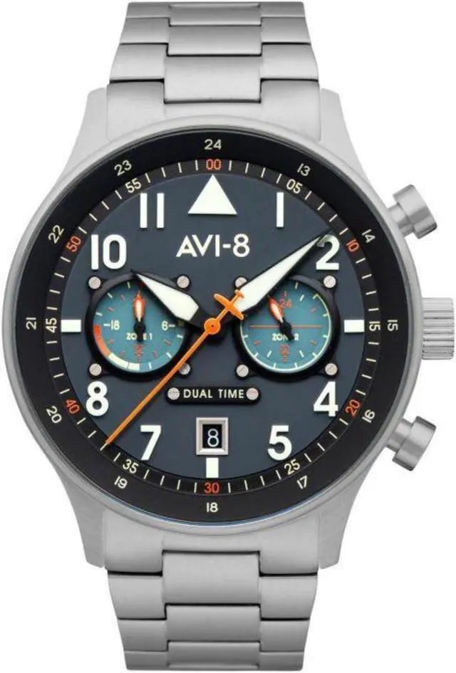 Main image of Mans watch HAWKER HURRICANE, Carey Dual Time, Gutersloh AV-4088-22