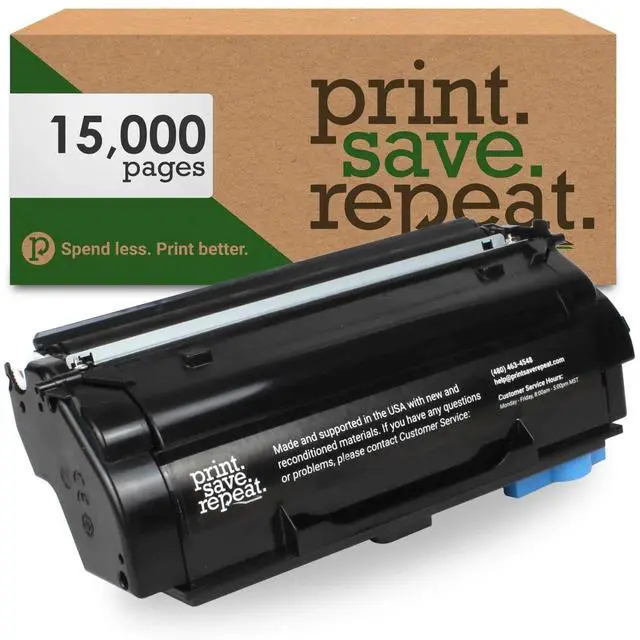 Main image of Print.Save.Repeat. Lexmark 55B1H0E High Yield Toner Cartridge for MS331, MS431, MX331, MX431, MX432 [15,000 Pages]