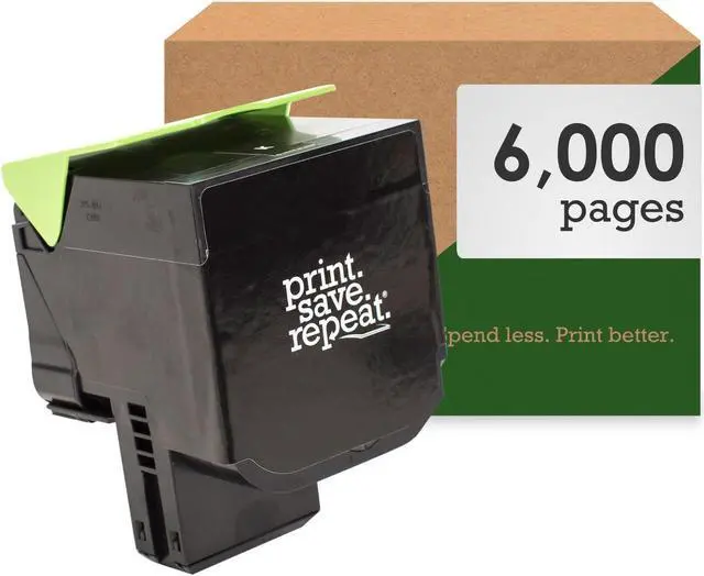 Main image of Print.Save.Repeat. Lexmark 71B1HK0 Black High Yield Toner Cartridge for CS417, CS517, CX417, CX517 [6,000 Pages]