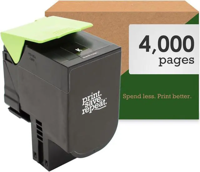 Main image of Print.Save.Repeat. Lexmark 701HK Black High Yield Toner Cartridge for CS310, CS410, CS510 [4,000 Pages]
