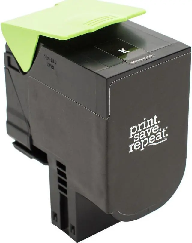 Alt view image 3 of 4 - Print.Save.Repeat. Lexmark 701HK Black High Yield Toner Cartridge for CS310, CS410, CS510 [4,000 Pages]
