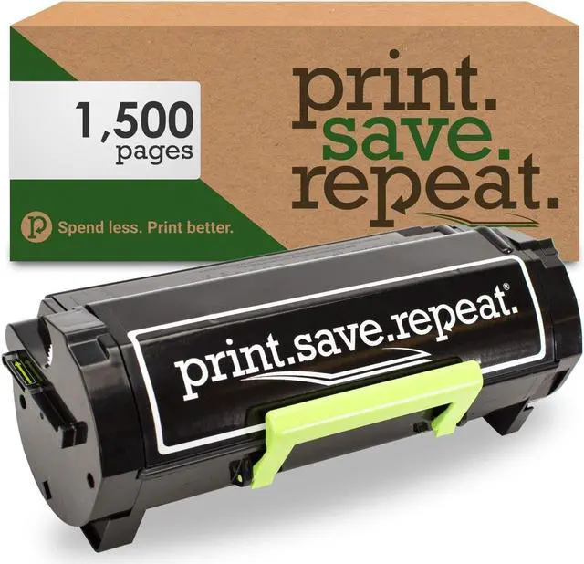 Main image of Print.Save.Repeat. Lexmark 501 Toner Cartridge for MS310, MS312, MS315, MS410, MS415, MS510, MS610 [1,500 Pages]