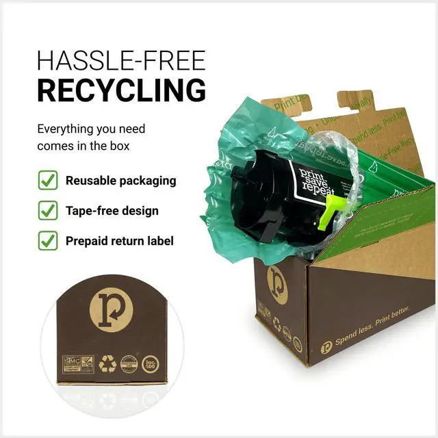 Alt view image 2 of 5 - Lexmark C3210C0 Cyan Remanufactured Toner Cartridge for C3224, C3326, C3426, MC3224, MC3326, MC3426 [1,500 Pages]