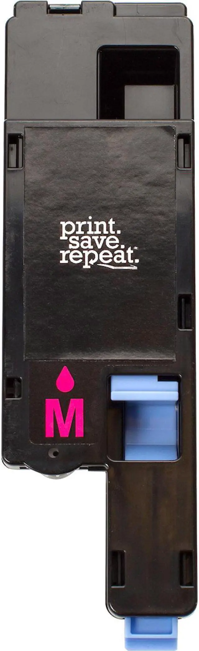 Alt view image 2 of 3 - Print.Save.Repeat. Dell MHT79 Magenta Toner Cartridge for 1250, 1350, 1355, C1760, C1765 [700 Pages]