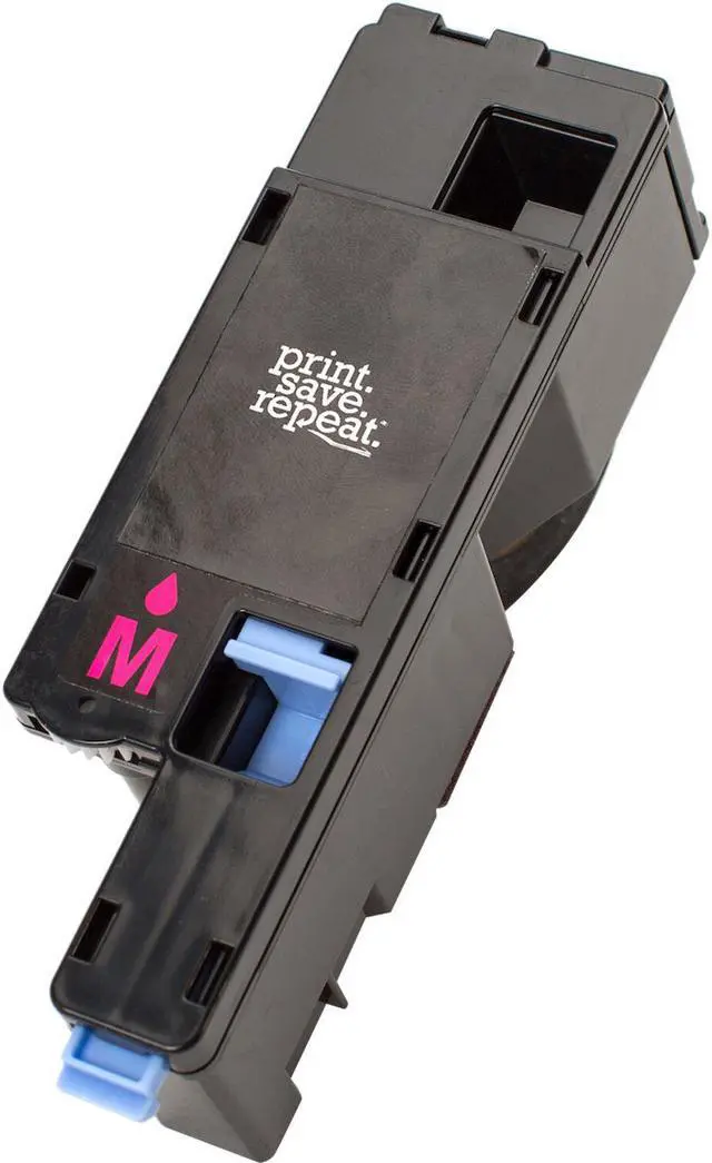 Alt view image 3 of 3 - Print.Save.Repeat. Dell MHT79 Magenta Toner Cartridge for 1250, 1350, 1355, C1760, C1765 [700 Pages]