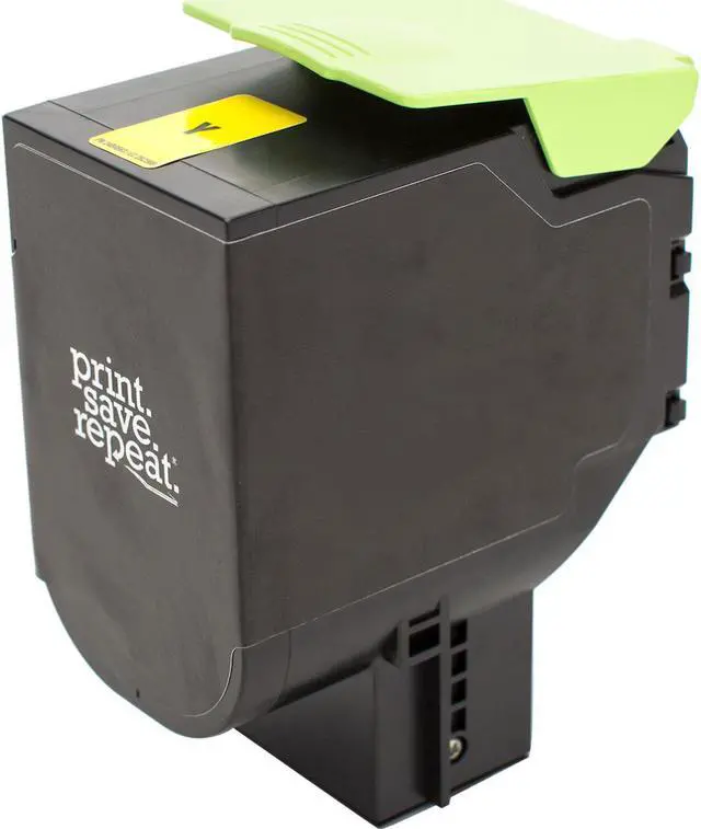 Alt view image 4 of 4 - Print.Save.Repeat. Lexmark 801XY Yellow Extra High Yield Toner Cartridge for CX510 [4,000 Pages]