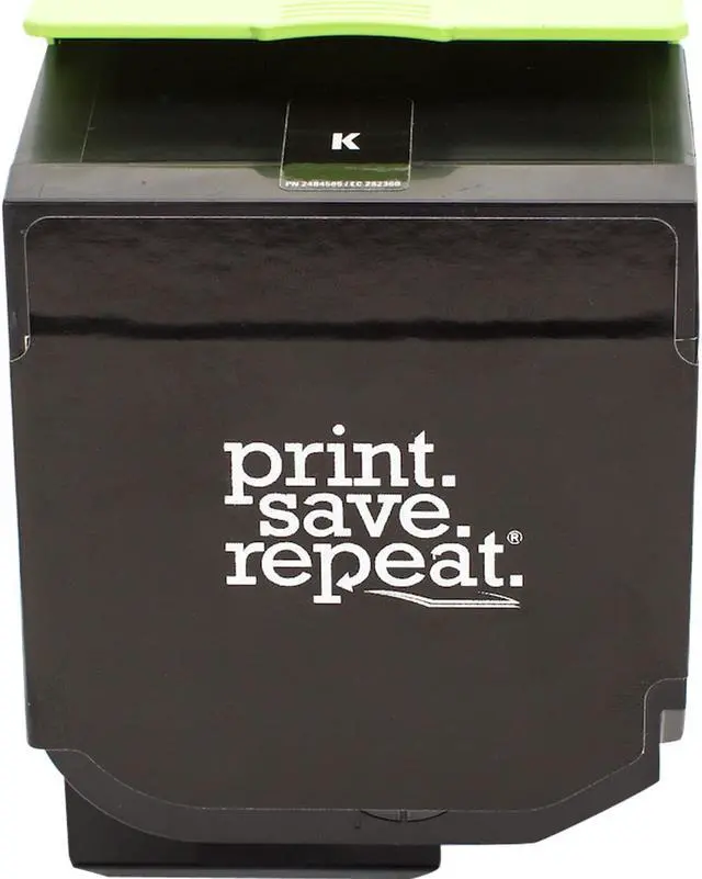 Alt view image 3 of 9 - Print.Save.Repeat. Lexmark 71B1HK0 Black High Yield Toner Cartridge for CS417, CS517, CX417, CX517 [6,000 Pages]