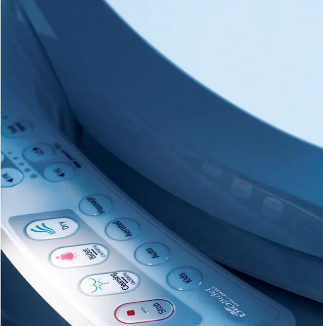 Alt view image 3 of 6 - Bio Bidet Ultimate BB-600 Electric Bidet Seat for Elongated Toilets in White