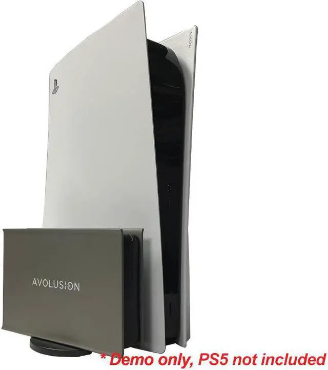 Alt view image 3 of 7 - Avolusion PRO-5X Series 8TB USB 3.0 External Gaming Hard Drive for PS5 Game Console (Grey) - 2 Year Warranty