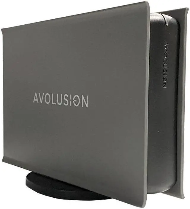 Alt view image 2 of 7 - Avolusion PRO-5X Series 12TB USB 3.0 External Gaming Hard Drive for XBOX Series X, S (Grey) - 2 Year Warranty