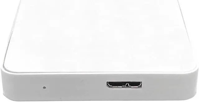 Alt view image 5 of 7 - Avolusion Z1-S 1TB USB 3.0 Portable External Gaming PS5 Hard Drive - White (PS5 Pre-Formatted) - 2 Year Warranty