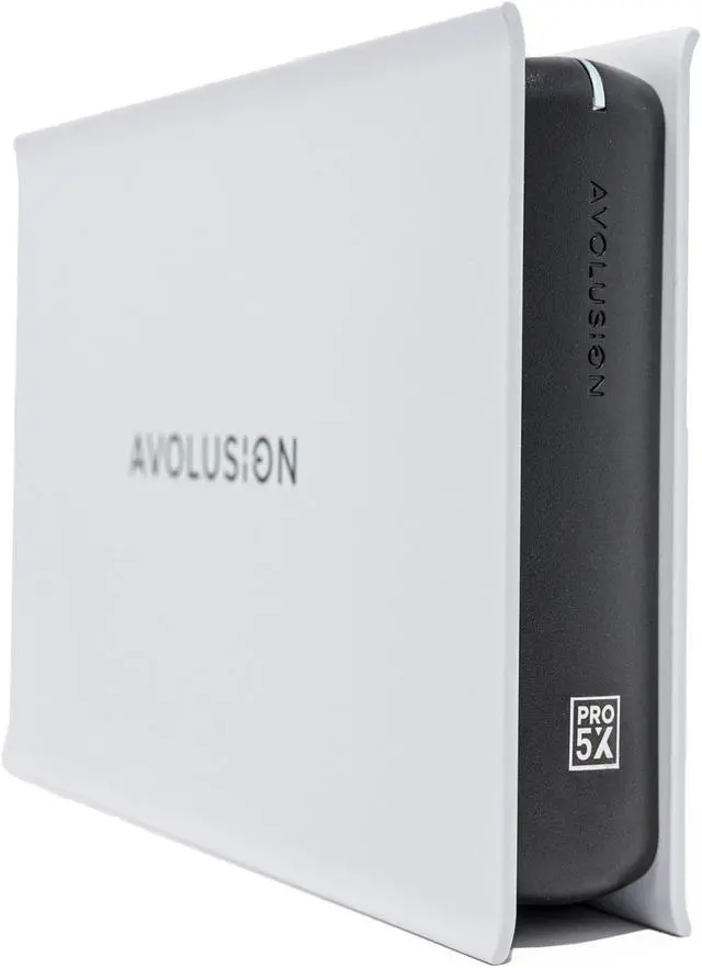 Alt view image 5 of 7 - Avolusion PRO-5X Series 12TB USB 3.0 External Hard Drive for WindowsOS Desktop PC / Laptop (White) - 2 Year Warranty