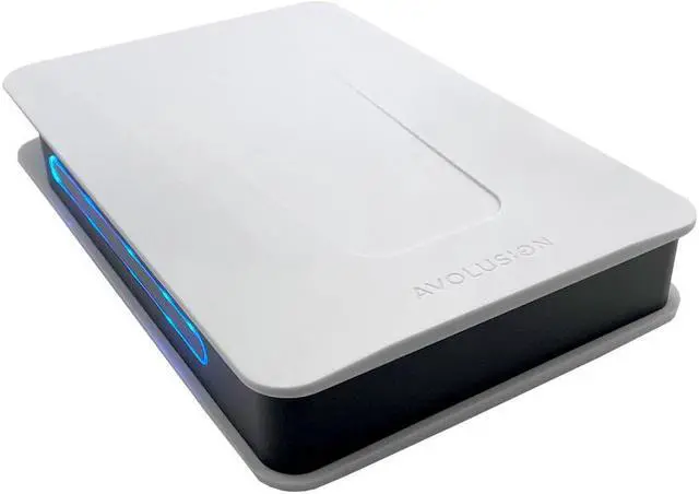 Alt view image 6 of 7 - Avolusion PRO-T5 Series 8TB USB 3.0 External Gaming Hard Drive for PS5 Game Console (White) - 2 Year Warranty