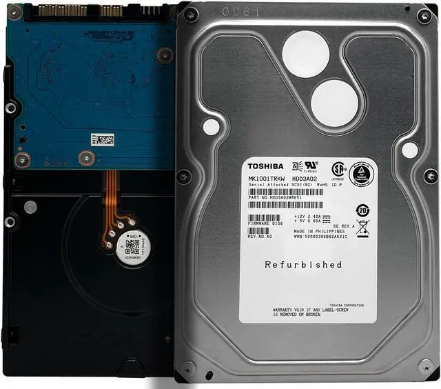 Main image of TOSHIBA MK1001TRKB 1TB 7200 RPM 16MB Cache 3.5" Internal SAS Hard Drive