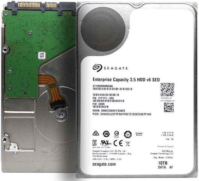 Alt view image 4 of 6 - Seagate Enterprise Capacity ST10000NM0046 10TB 7200RPM SATA 6.0Gb/s 256MB Cache Internal Enterprise Hard Drive - 5 Years Warranty