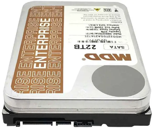 Alt view image 4 of 6 - MDD (MDD22TS25672E)  22TB 7200RPM 256MB Cache SATA 6.0Gb/s 3.5inch Internal Enterprise Hard Drive