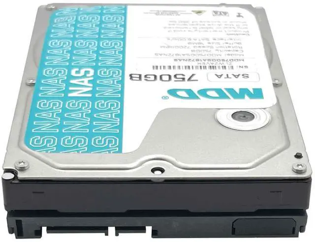 Alt view image 4 of 6 - MDD 750GB 16MB Cache 7200PM SATA 3.0Gb/s 3.5inch NAS Hard Drive (MDD750GSA1672NAS) - 3 Year Warranty