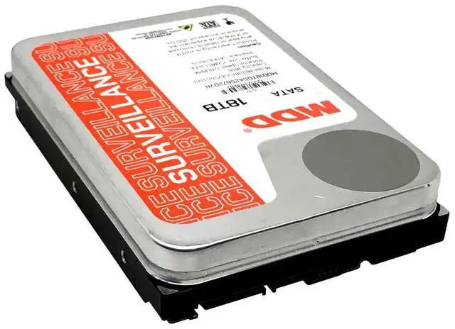 Alt view image 2 of 4 - MDD MDD18TSATA25672DVR 18TB 7200 RPM 256MB Cache SATA 6.0Gb/s 3.5" Internal Hard Drive for Surveillance