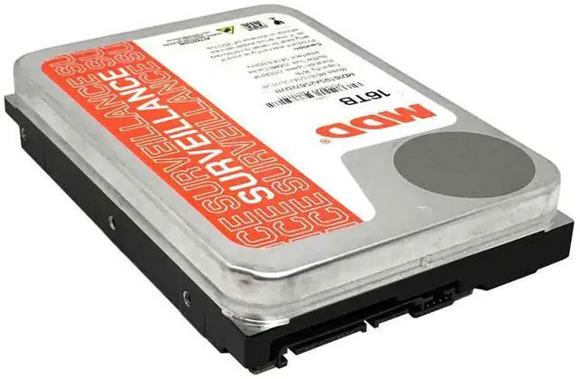 Alt view image 3 of 5 - MDD (MDD16TSATA25672DVR) 16TB 7200 RPM 256MB Cache SATA 6.0Gb/s 3.5" Internal Surveillance Hard Drive - 3 Years Warranty