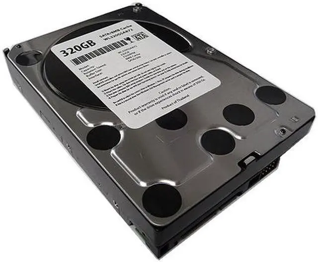 Main image of WL 320GB 8MB Cache 7200RPM SATA2 3.5" Internal Desktop Hard Drive (For DELL, HP, Compaq, eMachine, IBM, Gateway) -1 Year Warranty