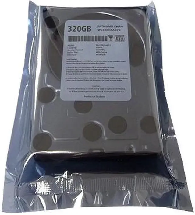 Alt view image 4 of 5 - WL 320GB 8MB Cache 7200RPM SATA2 3.5" Internal Desktop Hard Drive (For DELL, HP, Compaq, eMachine, IBM, Gateway) -1 Year Warranty