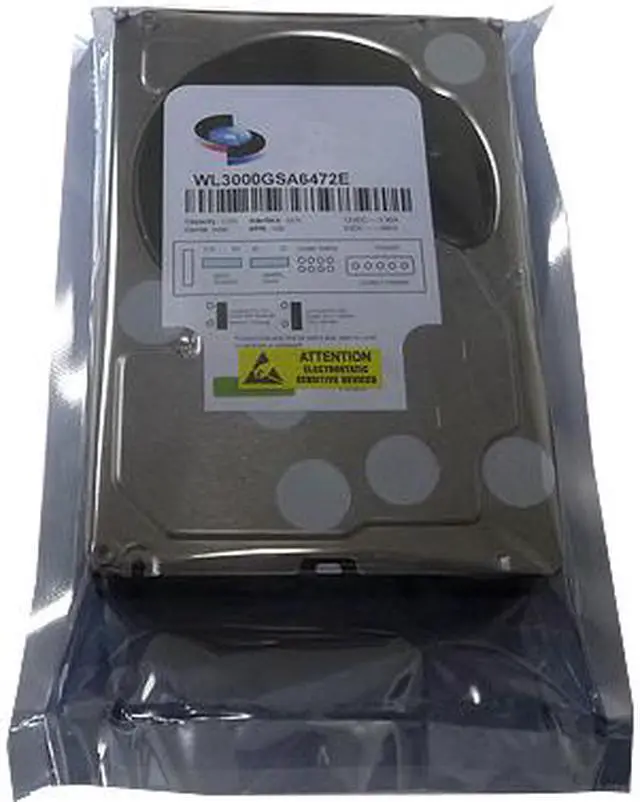 Alt view image 4 of 5 - WL 3TB 7200RPM 64MB Cache SATA 6.0Gb/s (Enterprise Grade) 3.5" Hard Drive (For Server, RAID, NAS, DVR, Desktop PC) w/1 Year Warranty