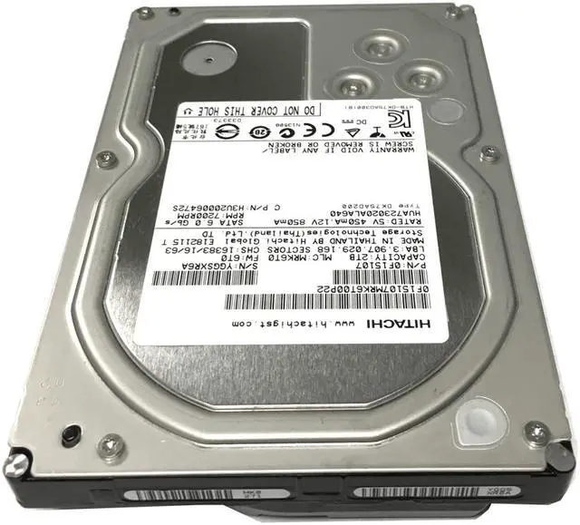Alt view image 3 of 6 - HGST Ultrastar 7K3000 HUA723020ALA640 2TB 7200 RPM 64MB Cache SATA 6.0Gb/s 3.5" Enterprise Hard Drive