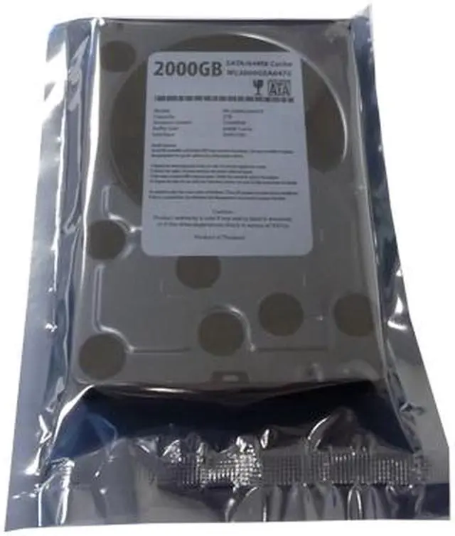 Alt view image 4 of 5 - WL 2 Terabyte (2TB) 64MB Cache 7200RPM SATA III (6.0Gb/s) 3.5" Internal Destkop Hard Drive (PC/Mac/CCTV DVR)- w/ 1 Year Warranty