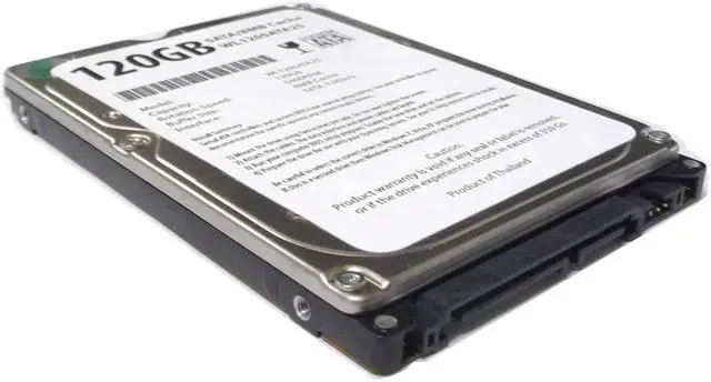 Main image of WL 120GB 8MB Cache 5400RPM SATA Notebook 2.5" Hard Drive w/1-Year Warranty