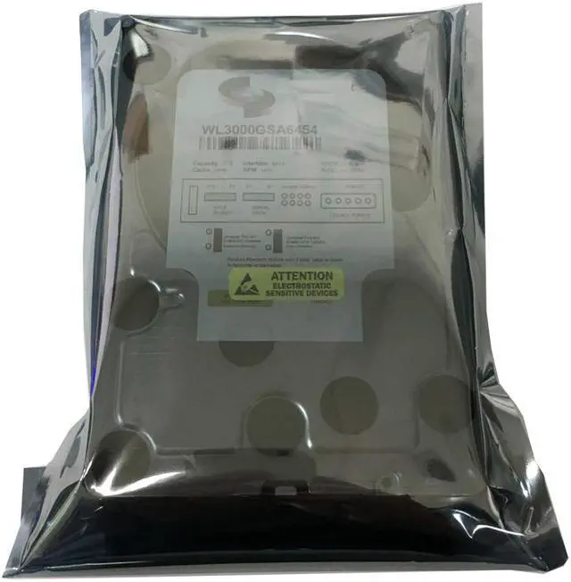 Alt view image 2 of 5 - WL 3TB 64MB Cache 5400RPM SATA III (6.0Gb/s) (Low Power & Heavy Duty) 3.5" Internal Hard Drive (NAS & CCTV DVR) w/1 Year Warranty