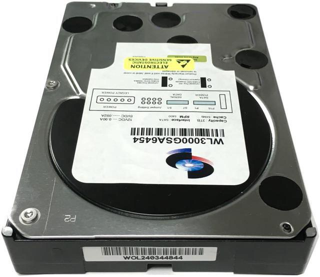 Alt view image 3 of 5 - WL 3TB 64MB Cache 5400RPM SATA III (6.0Gb/s) (Low Power & Heavy Duty) 3.5" Internal Hard Drive (NAS & CCTV DVR) w/1 Year Warranty