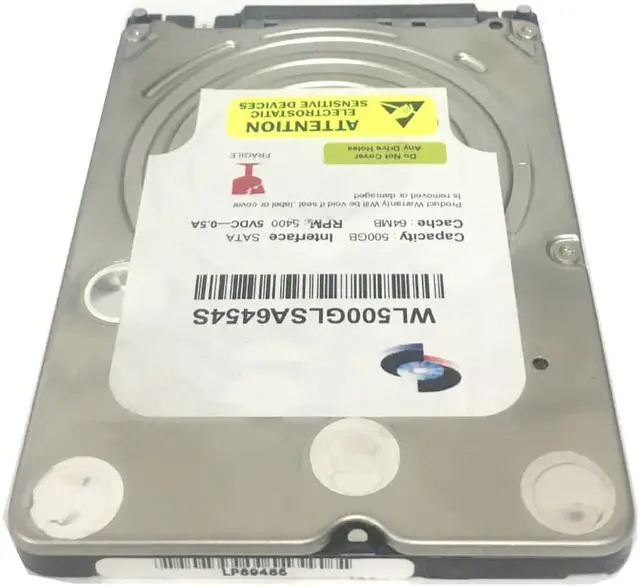 Alt view image 4 of 5 - WL 500GB 64MB Cache 5400RPM SATA III (6.0Gb/s) 7mm 2.5" Slim Mobile Hard Drive (PS3 & NoteBook)- w/ 1 Year Warranty