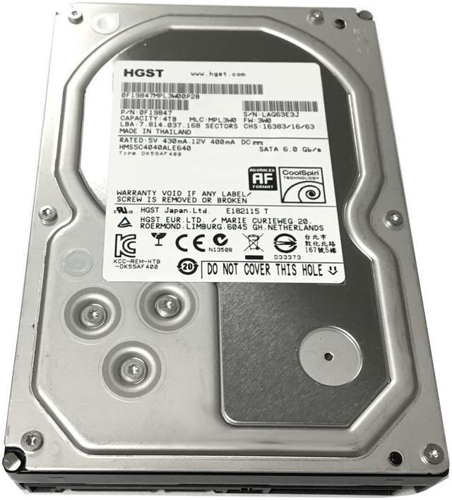 HGST MegaScale DC 4000.B HMS5C4040ALE640 (0F19847) 4TB Coolspin