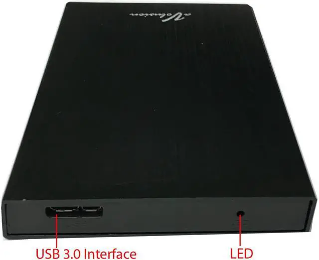 Alt view image 3 of 6 - Avolusion HD250U3 160GB Ultra Slim SuperSpeed USB 3.0 Portable External Hard Drive (Mac OS Formatted) (Black) - 2 Year Warranty