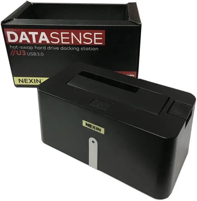 Alt view image 5 of 5 - NEXIN NEX-DS1U3 USB 3.0 Hard Drive Docking Station + WL 4TB 3.5" SATA Hard Drive (Combo)