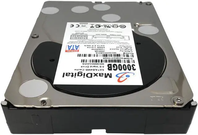Alt view image 3 of 5 - MaxDigital 3TB 7200RPM 64MB Cache SATA III 6.0Gb/s (Surveillance CCTV DVR Storage) 3.5" Internal Hard Drive w/2 Year Warranty
