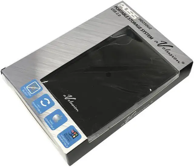 Alt view image 4 of 5 - Avolusion HD250U2 Ultra Slim 2.5" SATA to USB 2.0 External Hard Drive Enclosure (Black) (for 2.5" SSD & SATA Hard Drive) - 2 Year Warranty